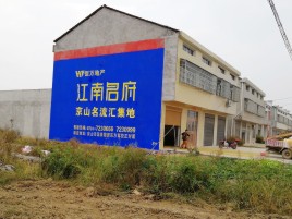 封丘农村墙体广告在不同形式上面展现的不同特色