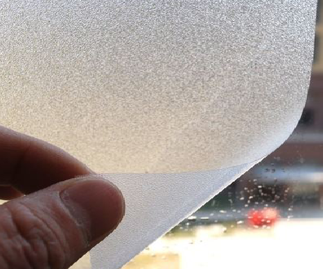 封丘玻璃门外面粘广告用什么材料好？